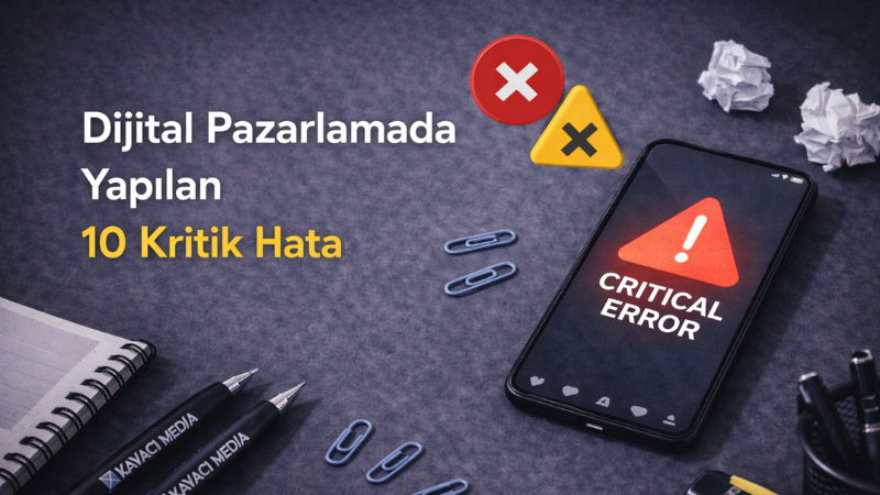 Dijital Pazarlamada 10 Kritik Hata